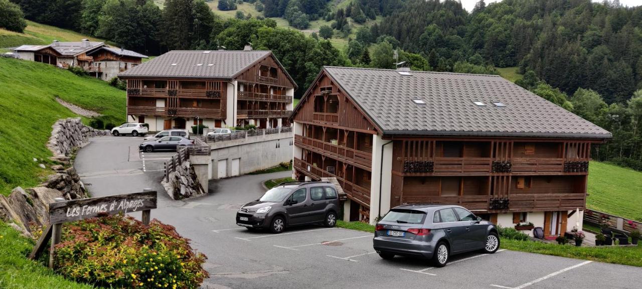 Coquet F2 La Giettaz Avec Garage Velos/Motos Buitenkant foto