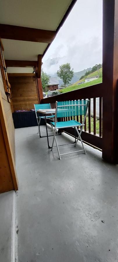 Coquet F2 La Giettaz Avec Garage Velos/Motos Buitenkant foto